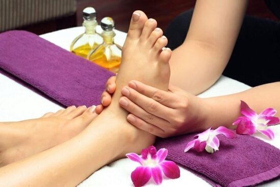 Thai foot massage